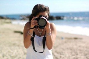 taking pictures