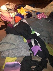 laundry pile