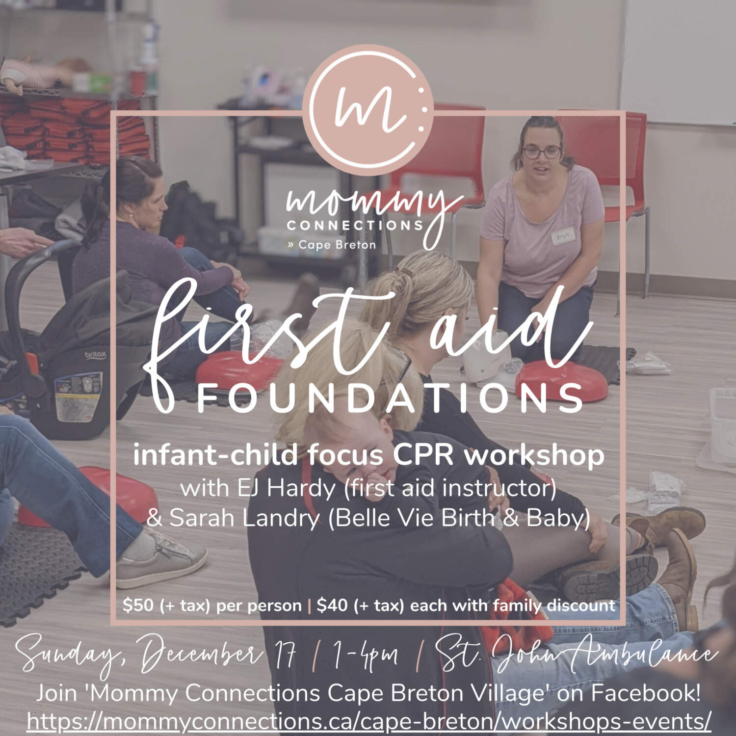 First Aid Foundations: infant & child CPR | December 17
