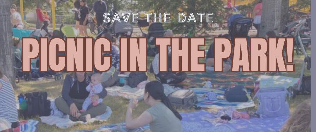 **RSVP** FREE! PICNIC IN THE PARK! – Monday, July 27 , 10:30AM-12:30PM