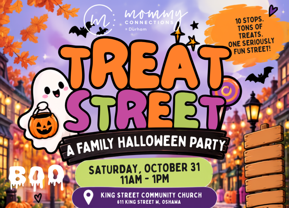TREAT STREET - A FAMILY HALLOWEEN PARTY - Saturday, October 31 (11am - 1pm)