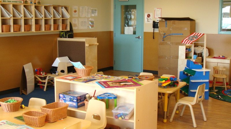 Preschool area - BrightPath West Henday location is modeled after state-of-the-art Creekside facility