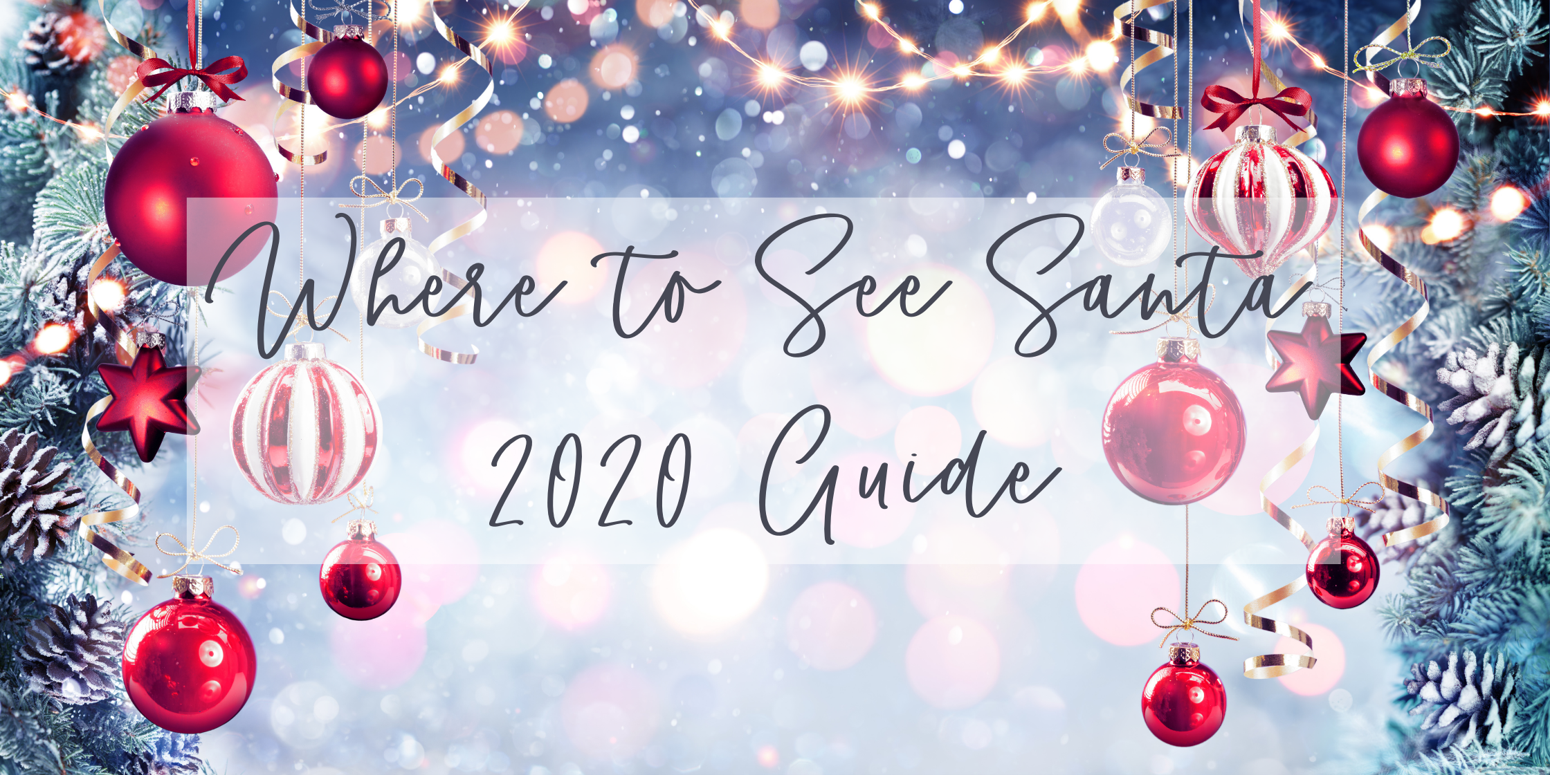 Where to See Santa in 2020 | Mommy Connections Mississauga