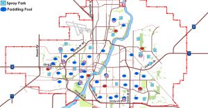 Paddling Pools and Spray Parks