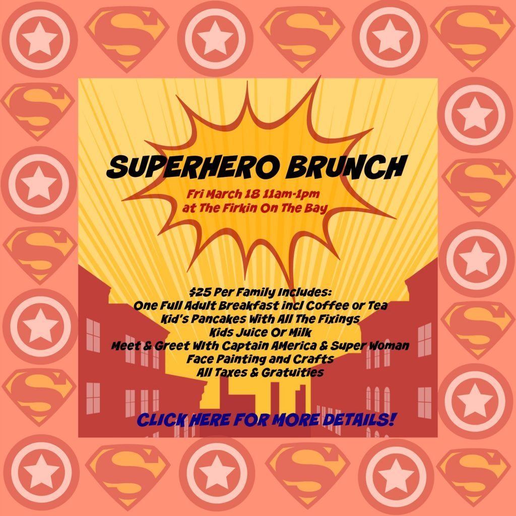 Superhero Brunch March 18
