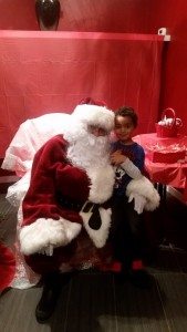 Brax with Santa