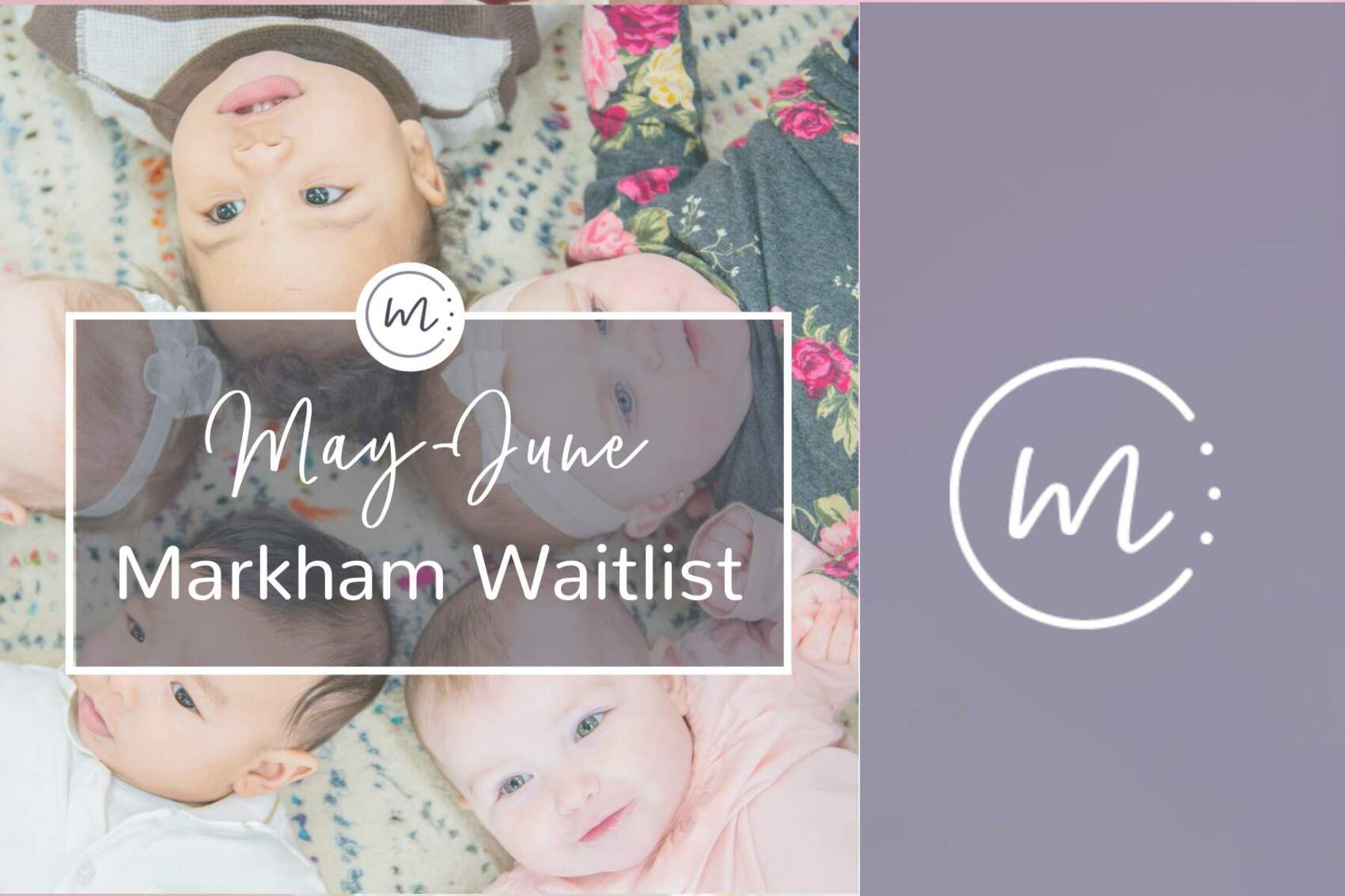 MARKHAM Advance Access Sign Up: May-June Programming Waitlist
