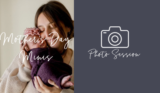 Mother's Day 'Mini Sessions' 10-Minute Photo Shoot @ Linen and Love Studio