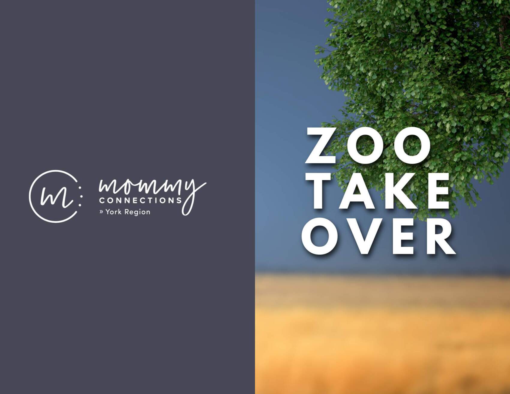 Zoo Takeover Stroller Social - Tues, Aug 13 at the Toronto Zoo